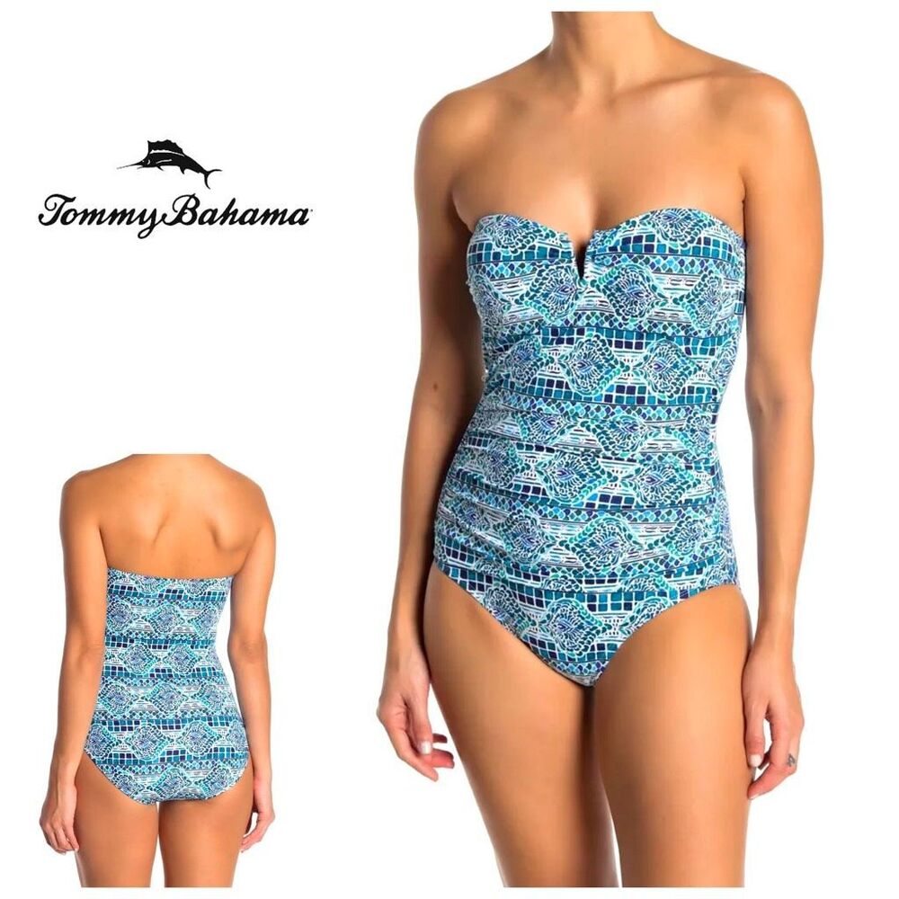 New. Tommy Bahama V-wire swimsuit. MSRP $149